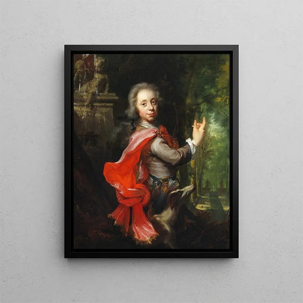 Cornelis Troost - Portrt af en dreng i en park.webp