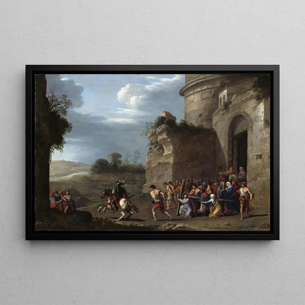 Cornelis Van Poelenburch - Christ Carrying the Cross.webp