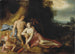 Venus och Adonis - Cornelis van Haarlem — vy av konstverket