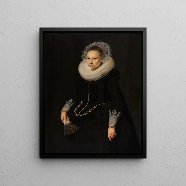 Cornelis van der Voort - Portrait of Maria Overrijn van Schoterbosch 15991638.webp