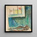 en manlig kropp på obduktionsbordet - Edvard Munch — väggpresentation av konstverket