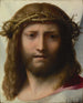 Tête du Christ - Correggio — vy av konstverket