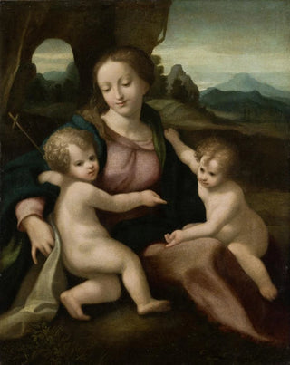 Correggio - Madonna and Child with the Infant Saint John.webp