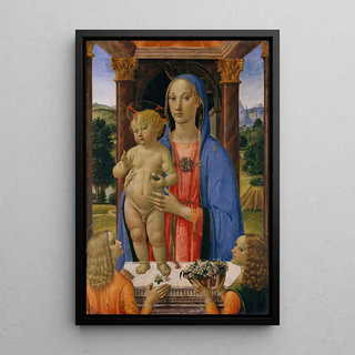 Cosimo Rosselli - Madonna and Child with Angels.webp