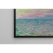 Reproduktion av målningen av solnedgång i Pourville, öppet hav - Claude Monet