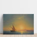 Reproduktion av målningen Solnedgång över Ischia - Ivan Konstantinovich Aivazovsky