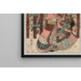 Reproduktion av målningen Courtesan - Kitagawa Utamaro
