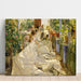 Reproduktion av målningen som skär seg i seglet - Joaquín Sorolla