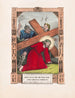 Jesus faller för första gången - Currier & Ives — vy av konstverket