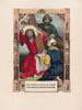 Jesus som trycker sitt ansikte på en tygbit - Currier & Ives — vy av konstverket