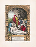Jesus placerad i gravkammaren - Currier & Ives — vy av konstverket