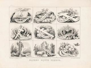 Currier  Ives - Sacred motto tokens.webp