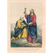 Saint Pierre som tar emot nycklarna - Currier & Ives — vy av konstverket