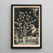 L'arbre de la mort Le pécheur - Currier & Ives — inramlat konstverk på väggen