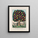 L'Arbre de tempérance - Currier Ives — inramlat konstverk på väggen
