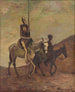 Don Quichotte och Sancho Panza - Cyprian Majernik — vy av konstverket