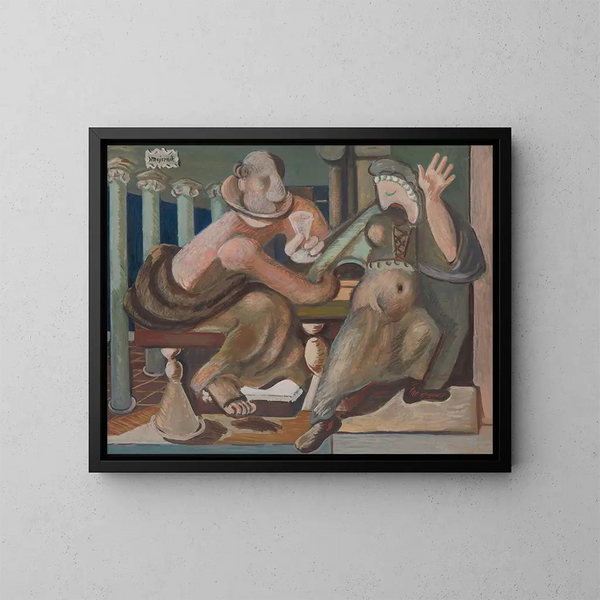 Seduction - Cyprian Majernik — inramlat konstverk på väggen