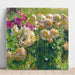 Reproduktion av målningen Dahlias - Carl Moll