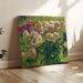 Reproduktion av målningen Dahlias - Carl Moll