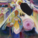 Dame à Moscou - Wassily Kandinsky — vy av konstverket