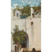 Reproduktion av målningen Dame au balcon, Capri - John William Waterhouse