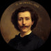 Georges Monval 1845-1910, arkivarie-bibliotekarie vid Comédie-Française - Daniel Bréard — vy av konstverket