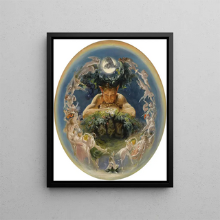 Daniel Maclise - Pan And The Dancing Fairies.webp