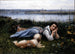 Rêverie - Daniel Ridgway Knight — vy av konstverket