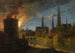 Brand i Antwerpen - Daniel van Heil — vy av konstverket