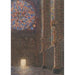 Reproduktion av målningen av den inre delen av Sainte-Chapelle sett från ingången - Daniël Jordens