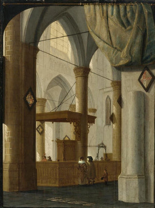 Danil de Blieck - Interior Of The Grote Kerk Dordrecht.webp