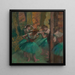 Dansare rosa och gröna - Edgar Degas — inramlat konstverk på väggen