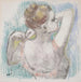 Danserska, bust - Edgar Degas — vy av konstverket