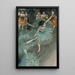 Reproduktion av målningen Dansare grön - Edgar Degas