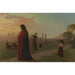 Reproduktion av målningen Dante (Il a vu l'Enfer) - Jean-Leon Gérôme