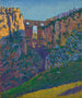 Les gorges de Ronda - Darío de Regoyos — vy av konstverket