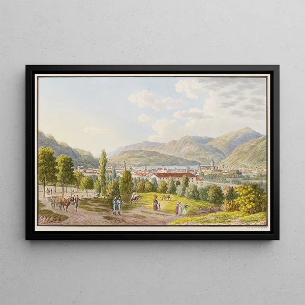 David Alois Schmid - Vista di Como.webp