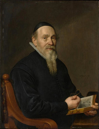 David Bailly - Portrait of a Man Possibly a Botanist.webp