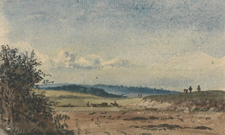David Charles Read - Landscape With Figures and a Wagon.webp