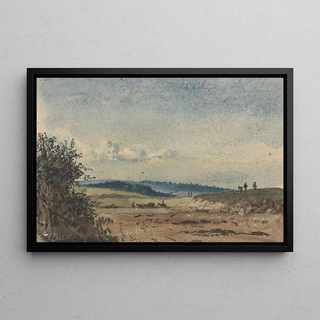 David Charles Read - Landscape With Figures and a Wagon.webp