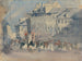 En religiös procession - David Cox — vy av konstverket