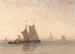 Morgon i Antwerpen - David Cox — vy av konstverket