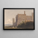 Abbaye de Battle, Sussex - David Cox — inramlat konstverk på väggen