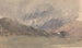 Capel Curig, Caernarvonshire, Wales - David Cox — vy av konstverket