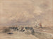 Le port de Dieppe, vent frais - David Cox — vy av konstverket