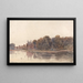 Eton från Themsen - David Cox — inramlat konstverk på väggen