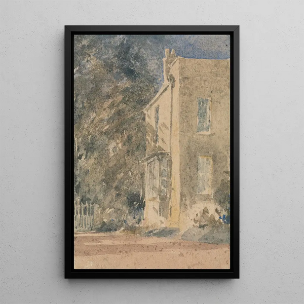 Maison de Greenfield - David Cox — inramlat konstverk på väggen