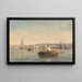 Greenwich - David Cox — inramlat konstverk på väggen
