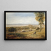 Lancaster, fred och krig - David Cox — inramlat konstverk på väggen