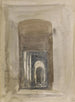 Studie för porten till kyrkan Saint-Roch i Paris - David Cox — vy av konstverket